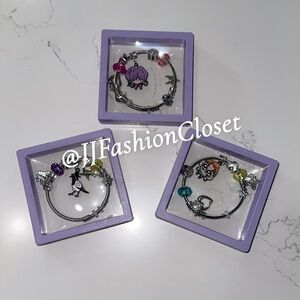 K-Pop Demon Hunters Ajustable Bracelet Set with Colorful Charms